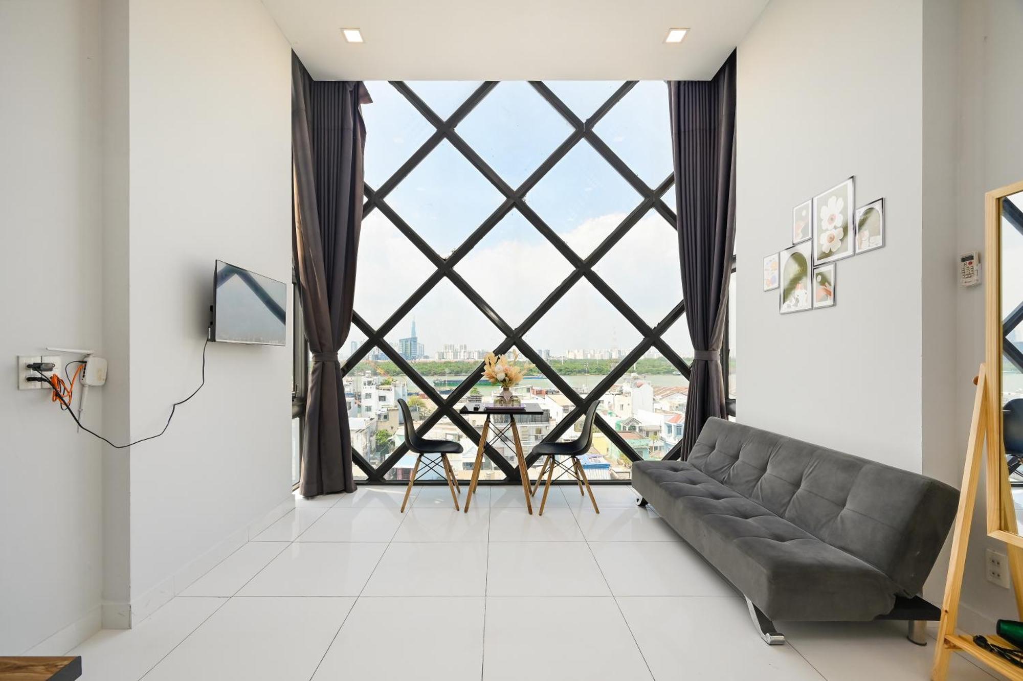 Huyen Apartment โฮจิมินห์ซิตี้ ภายนอก รูปภาพ