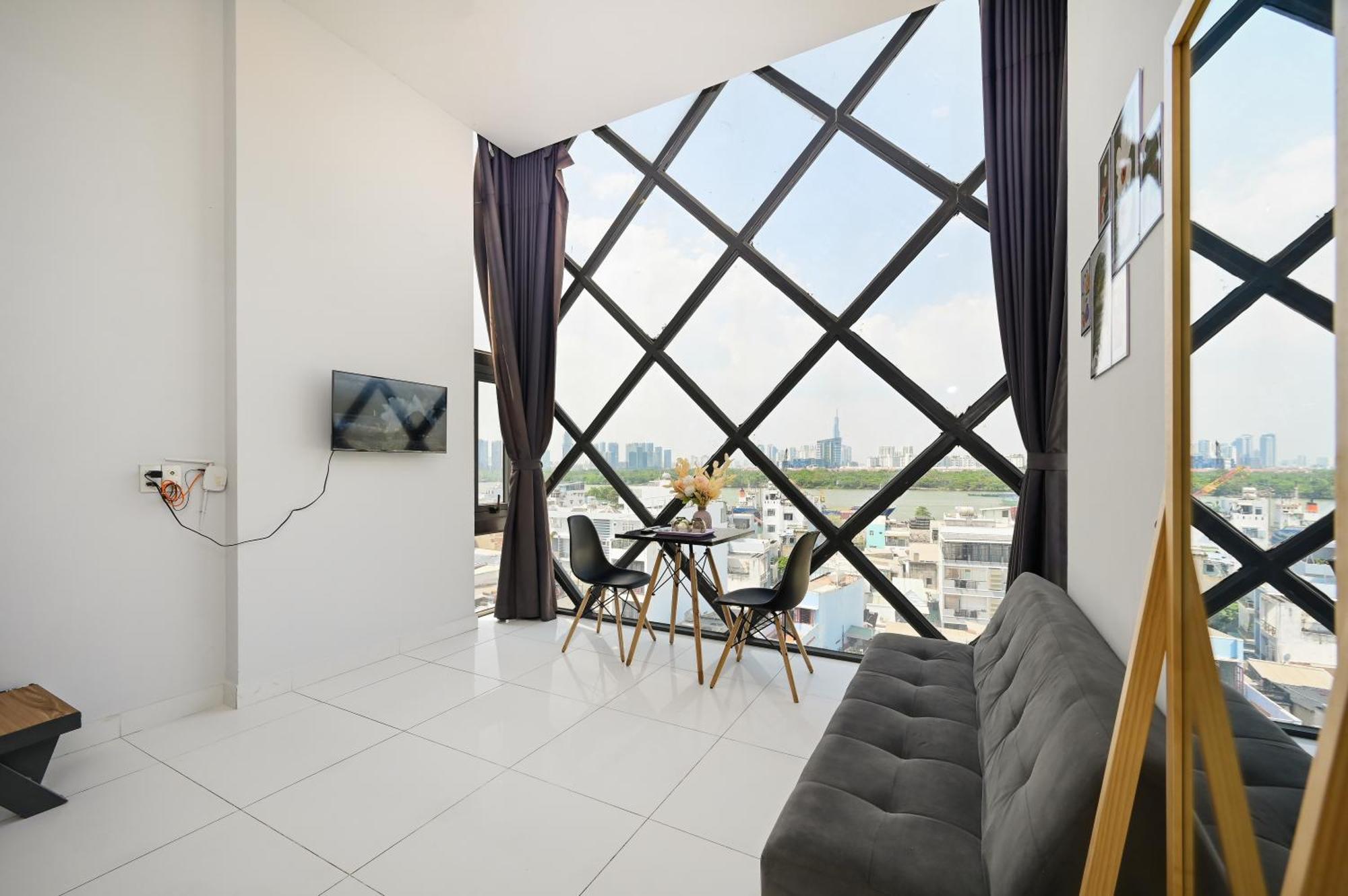 Huyen Apartment โฮจิมินห์ซิตี้ ภายนอก รูปภาพ