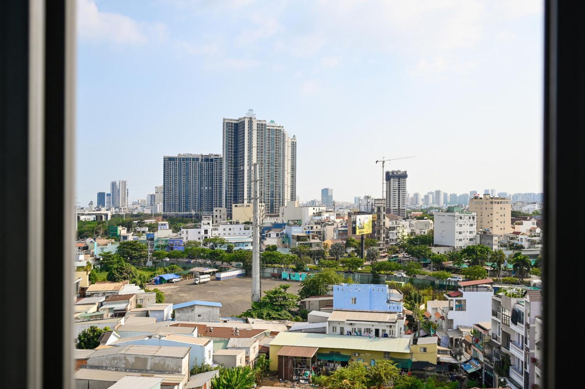 Huyen Apartment โฮจิมินห์ซิตี้ ภายนอก รูปภาพ
