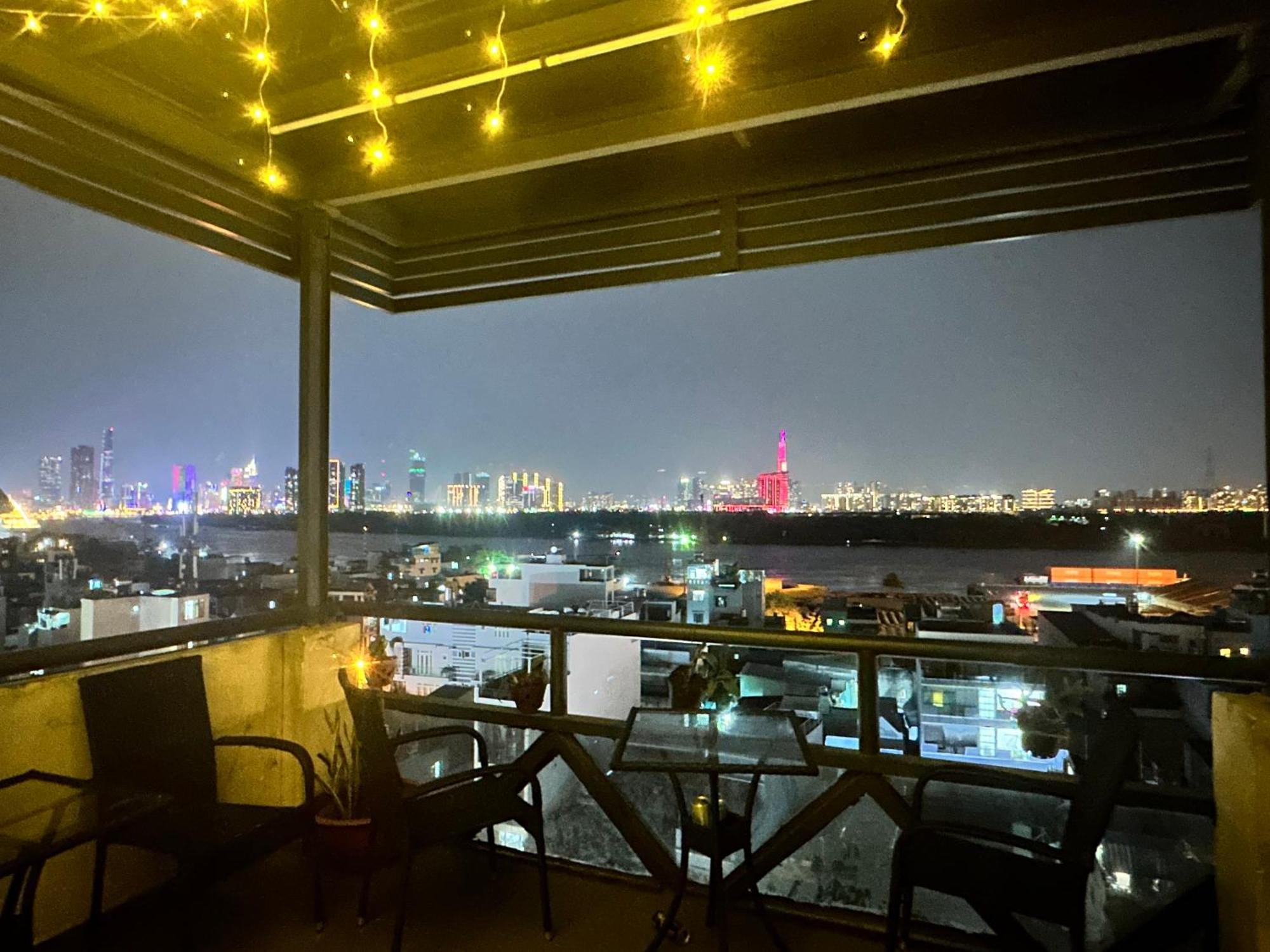 Huyen Apartment โฮจิมินห์ซิตี้ ภายนอก รูปภาพ